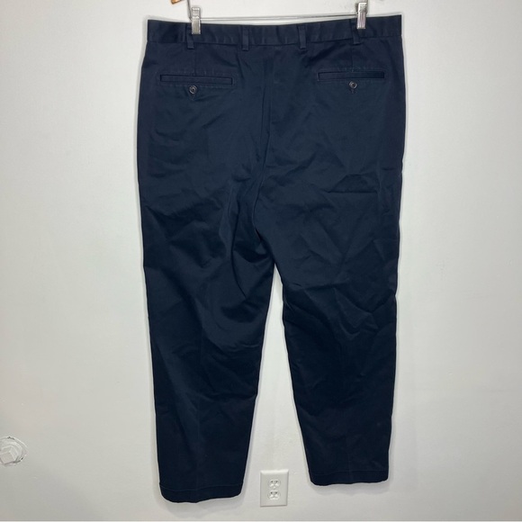 Brooks Brothers ‘346’ advantage chino Elliot navy blue men’s size 40 x 32 cotton - Picture 5 of 8